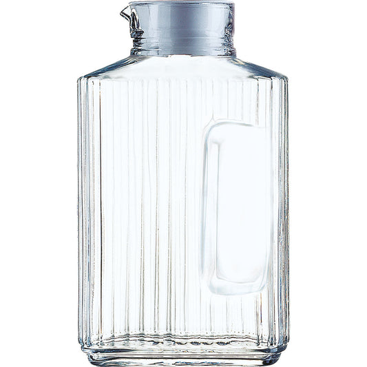 QUADRO Kühlschrankkrug - Inhalt 2 Liter - Abmessungen: 14,5 x 9,5 cm, Höhe: 25,6 cm