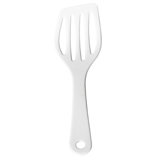 Pfannenwender geschlitzt - Länge 26 cm (PBT) - weiß