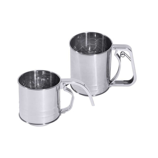 Einhand-Drücksieb - 1 Ebene - Ø 8,5 x 9 cm - Inhalt 0,3 l