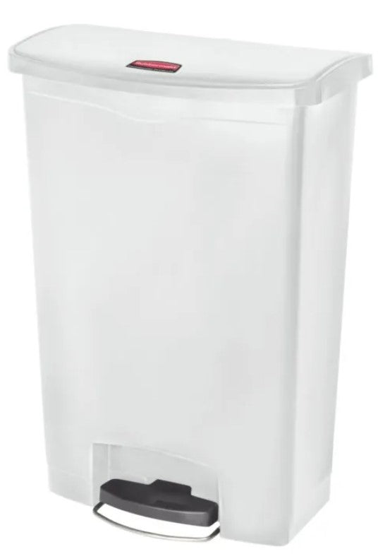 STEP-ON Abfalleimer 90 l - 57 x 35,3 x 82,6 cm - Weiß