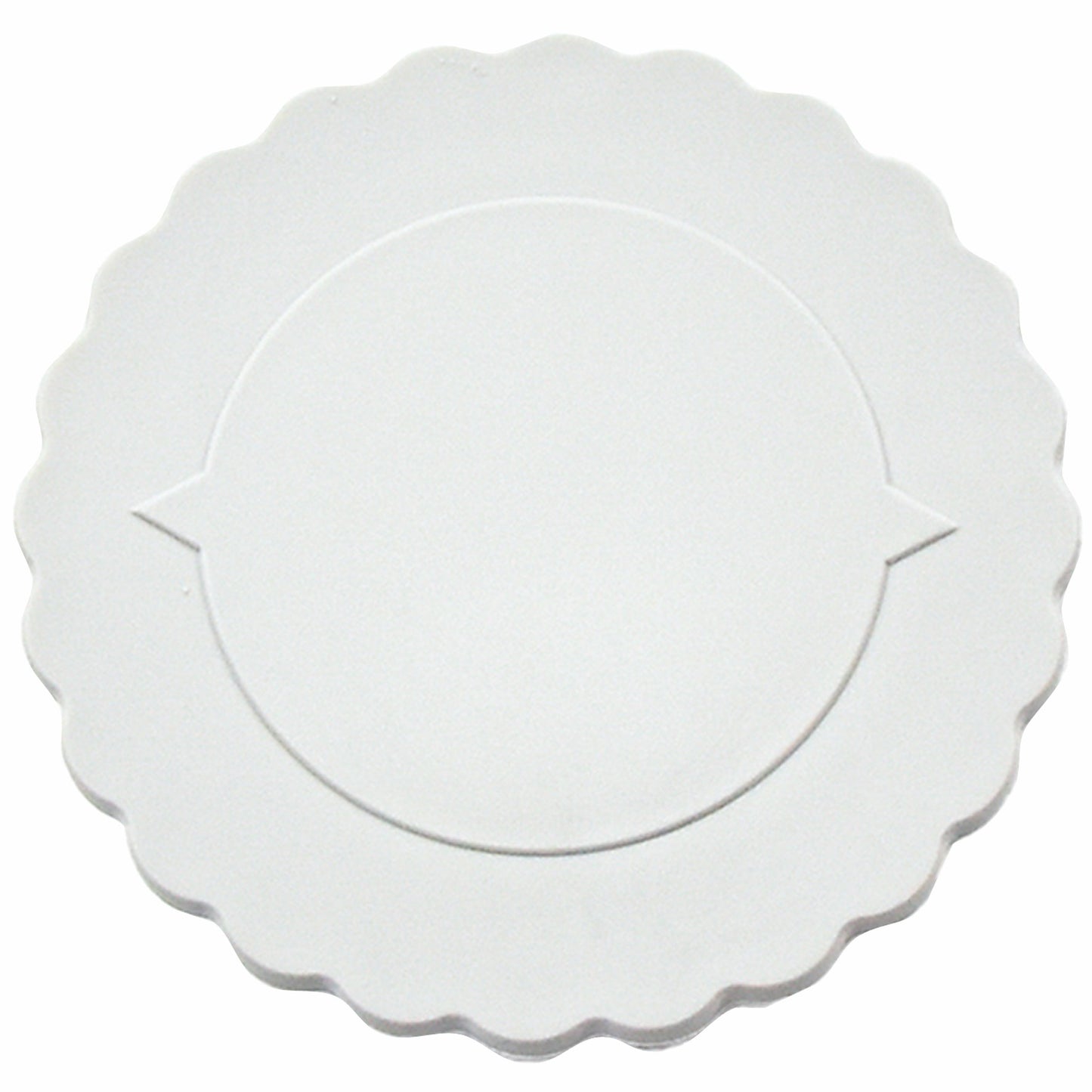EURO Klemmdeckel Ø 9,5 cm - Grau (PP - 0,3 cm stark)