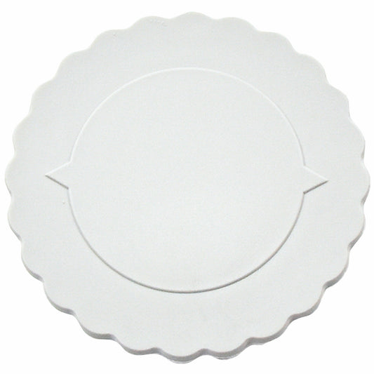 EURO Klemmdeckel Ø 9,5 cm - Grau (PP - 0,3 cm stark)