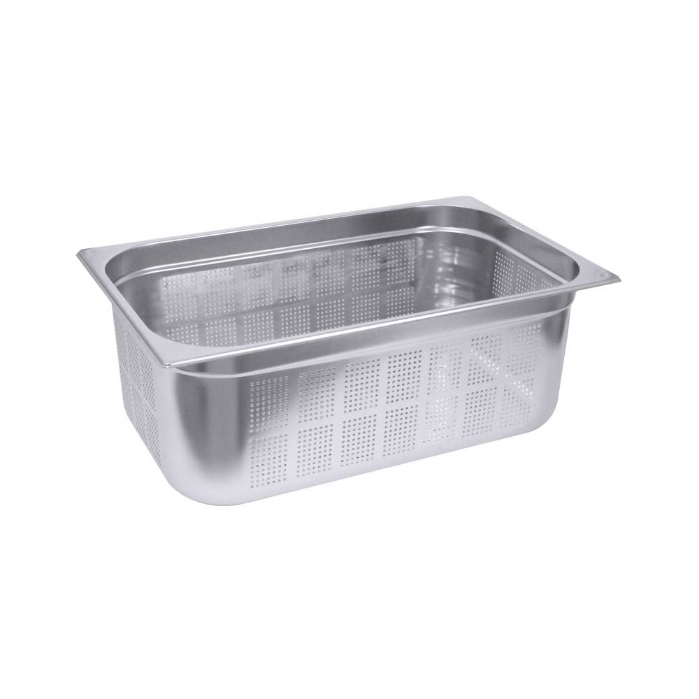CUISINE Gelochter Behälter GN 2/1 - 065 mm (18,5 l)