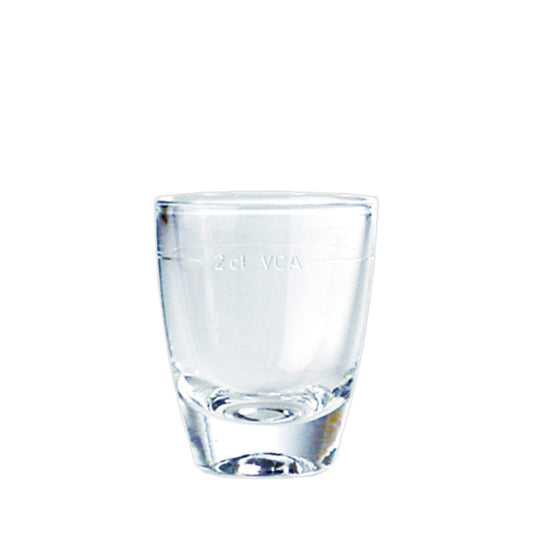 GIN 12 Schnapsglas - 3,5 cl - (Ø 4,2 x 5 cm) - geeicht /-/ 2 cl