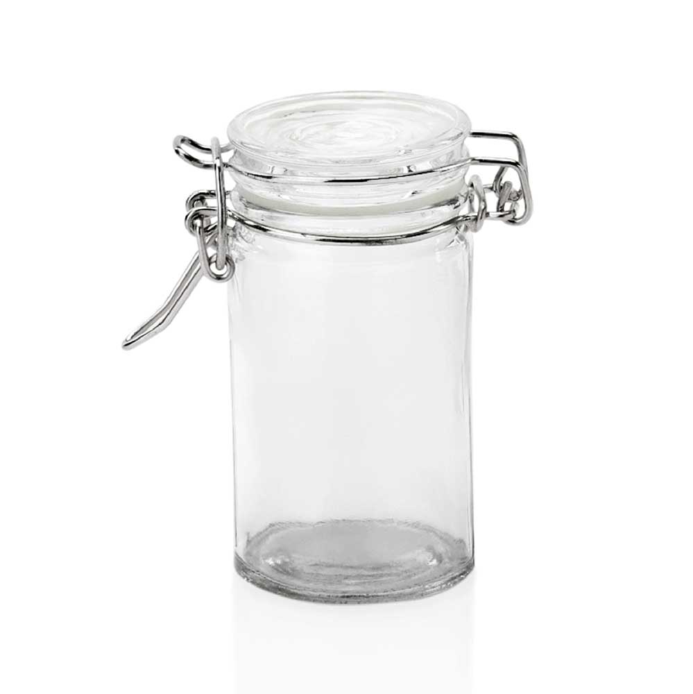 Mini-Bügelglas - Inhalt 70 ml (schlank - Ø 4,5 x 8,5 cm)