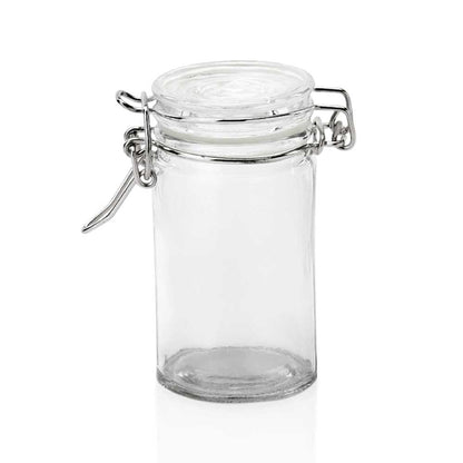 Mini-Bügelglas - Inhalt 70 ml (schlank - Ø 4,5 x 8,5 cm)