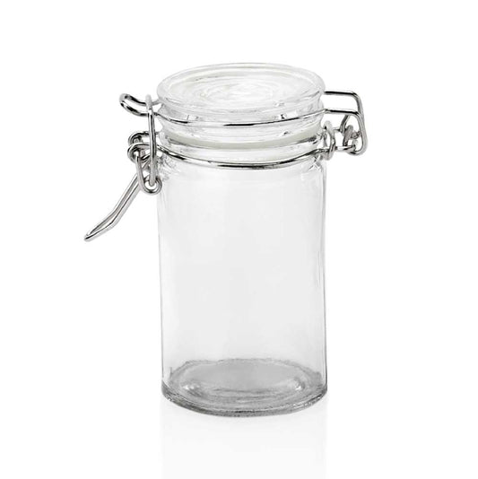 Mini-Bügelglas - Inhalt 70 ml (schlank - Ø 4,5 x 8,5 cm)
