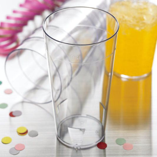 JUBILEE Trinkbecher - 25 cl - (Ø 7 x 12,5 cm) - SAN - geeicht /-/ 0,25 l
