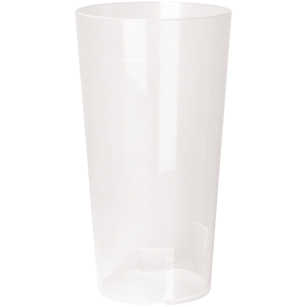 FUN Trinkbecher - 40 cl - (Ø 7,5 x 14,5 cm) - Polypropylen - geeicht /-/ 0,4 l