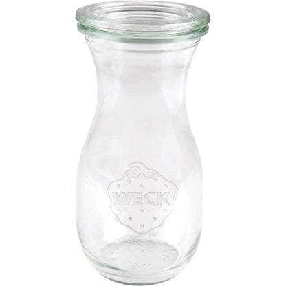 WECK Flasche # 763 - Inhalt 290 ml (Rundrand 60 mm - Ø 7 x 14 cm)