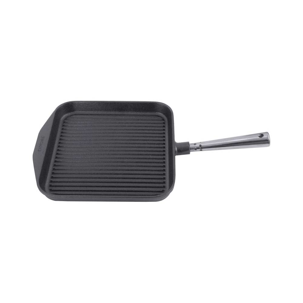 Grillpfanne Gusseisen 24 x 24 cm