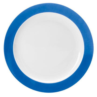 COLOURS Dessertteller (mit Fahne) - (Ø 20 cm) - Blau