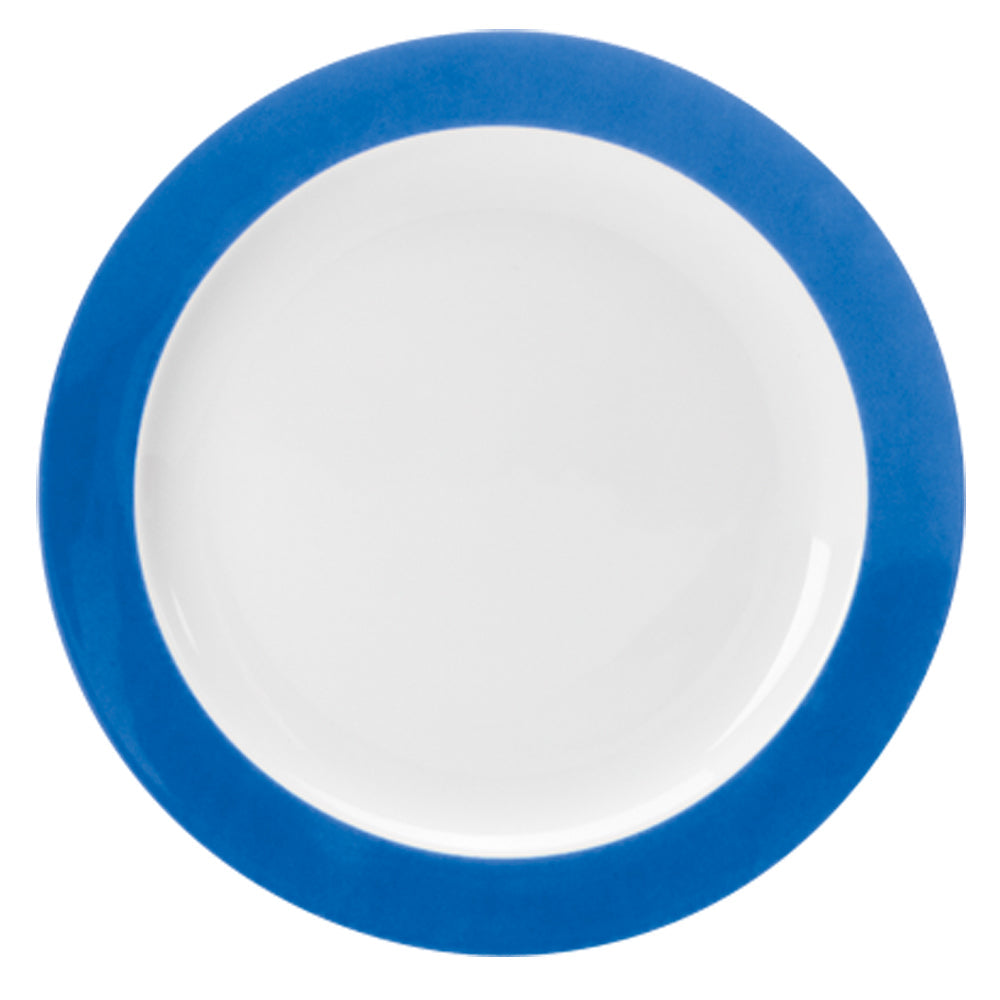 COLOURS Dessertteller (mit Fahne) - (Ø 20 cm) - Blau