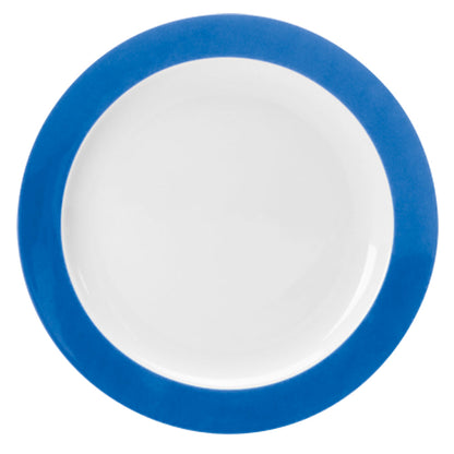 COLOURS Dessertteller (mit Fahne) - (Ø 20 cm) - Blau
