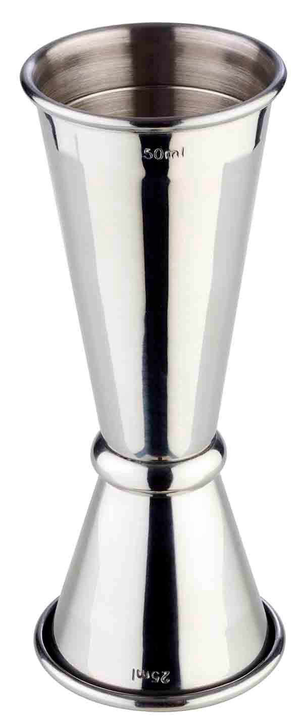 Barmaß Jigger - Ø 4 x 11 cm (25/50 ml) Edelstahl
