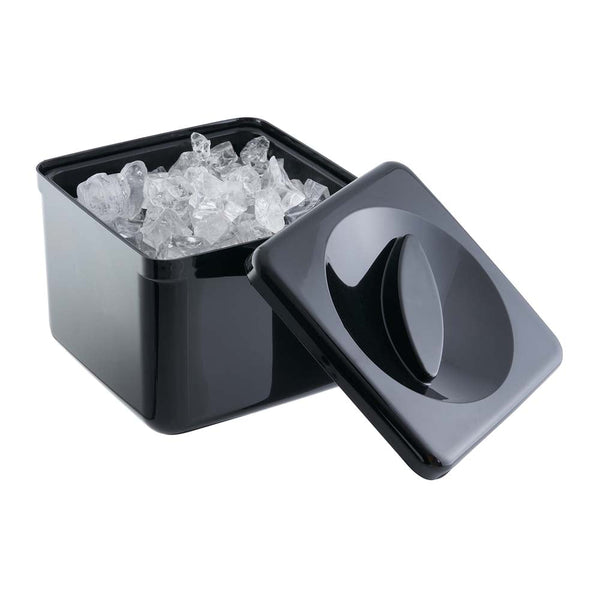 Eiseimer  - 20 x 20 x 17 cm - Schwarz - 3,4 l