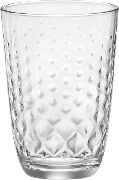 GLIT Trinkglas - 39,5 cl - (Ø 8,5 x 12 cm) -  ungeeicht