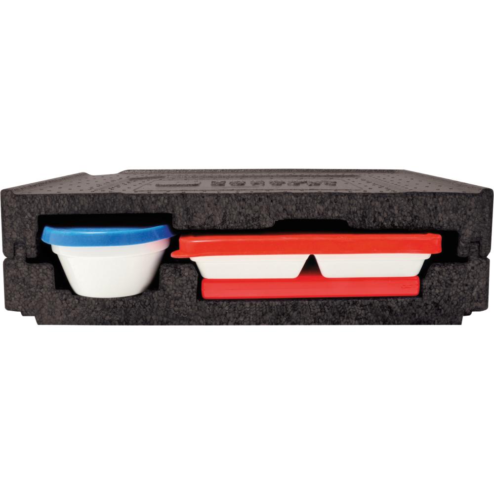 THERMO CONCEPT Menübox Typ II+ (EPP schwarz - für Hotpack)