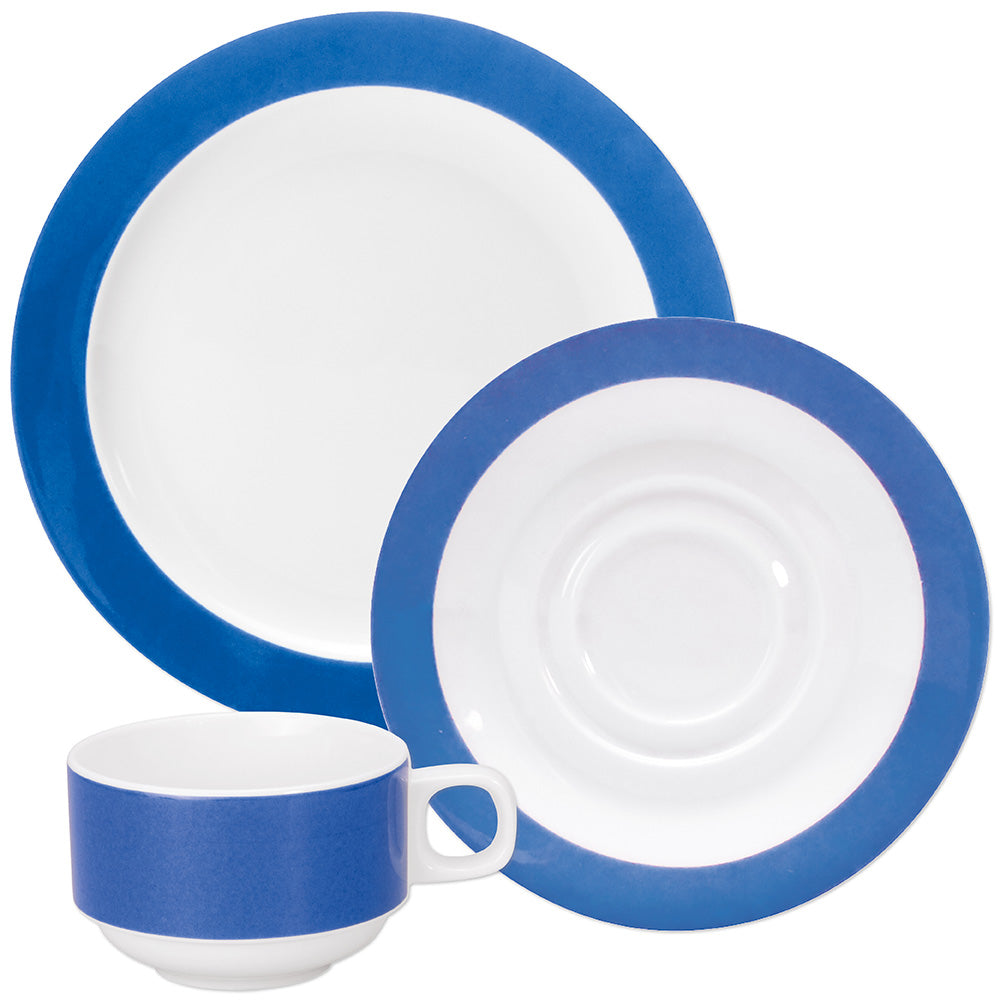 COLOURS Gedeck-Set - 72-teilig - Blau