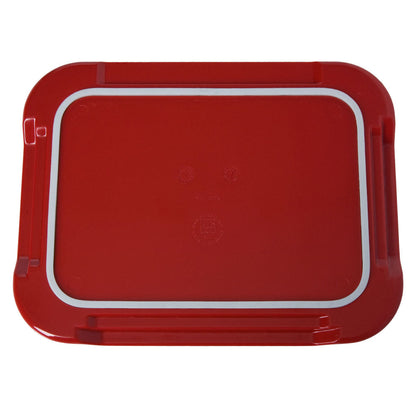 MODELL 900 Essbrettchen mit Aufkantung - 22 x 17 cm (Rot)