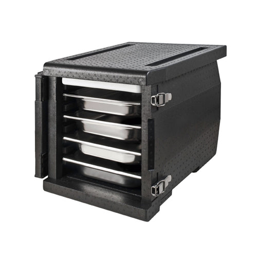 GN 200 Thermo-Frontlader EPP - 8-fach (Größe 64,5 x 44,5 x 47,5 cm - schwarz)
