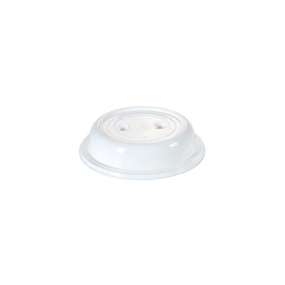 Tellerhaube - PP transparent mit Griffmulde - Ø 25,9 x 6 cm