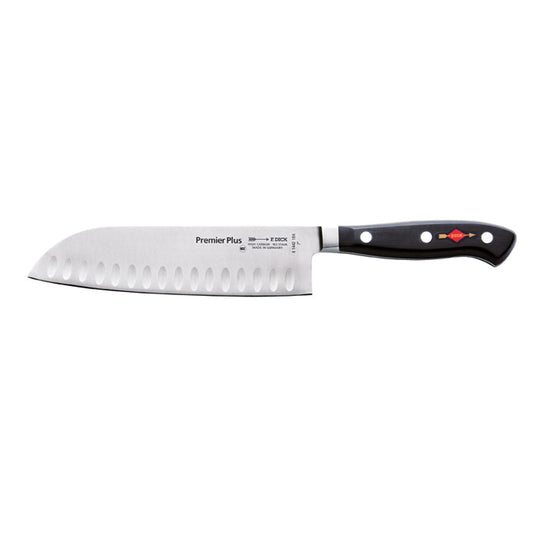 Premier Plus Santokumesser Kullenschliff 18 cm