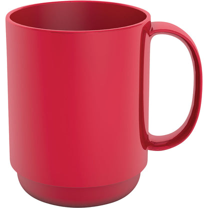 MODELL 510 Henkelbecher 38 cl - Ø 7,9 x 10 cm - Rot (PP)