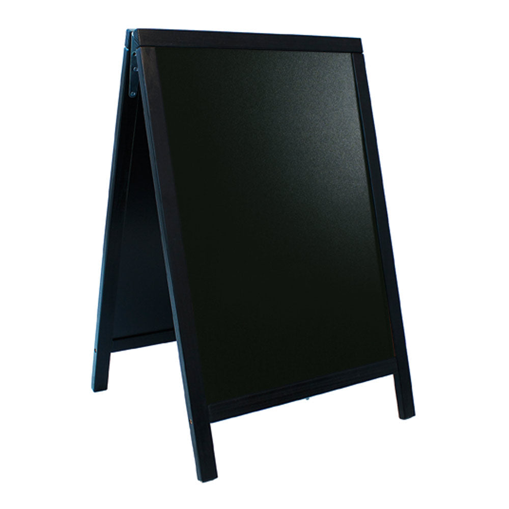 BLACK Klapp-Tafel - 55 x 85 cm (Schreibfläche 49 x 67 cm)