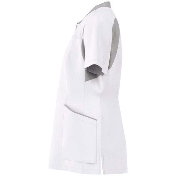 FOCUS MED&CARE Damen Schlupfkasack - (Kurzarm)  - Weiß - XL