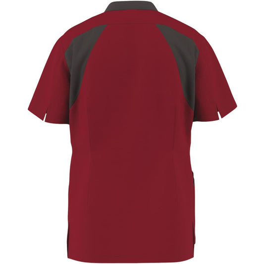FOCUS MED&CARE Herren Schlupfkasack - (Kurzarm) - Bordeaux - XL