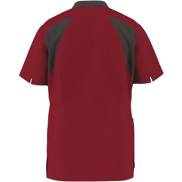 FOCUS MED&CARE Herren Schlupfkasack - (Kurzarm) - Bordeaux - S