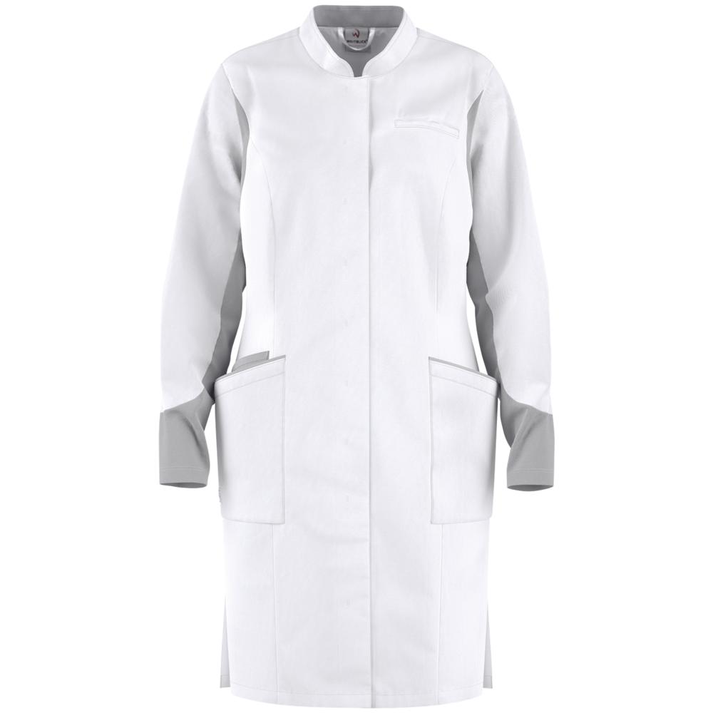 FOCUS MED&CARE Damen Arztkittel - (Langarm) - Weiß - L