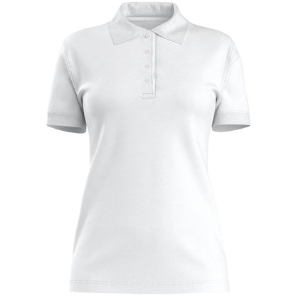 CONCEPT Damen-Poloshirt (Kurzarm) - Weiß - L