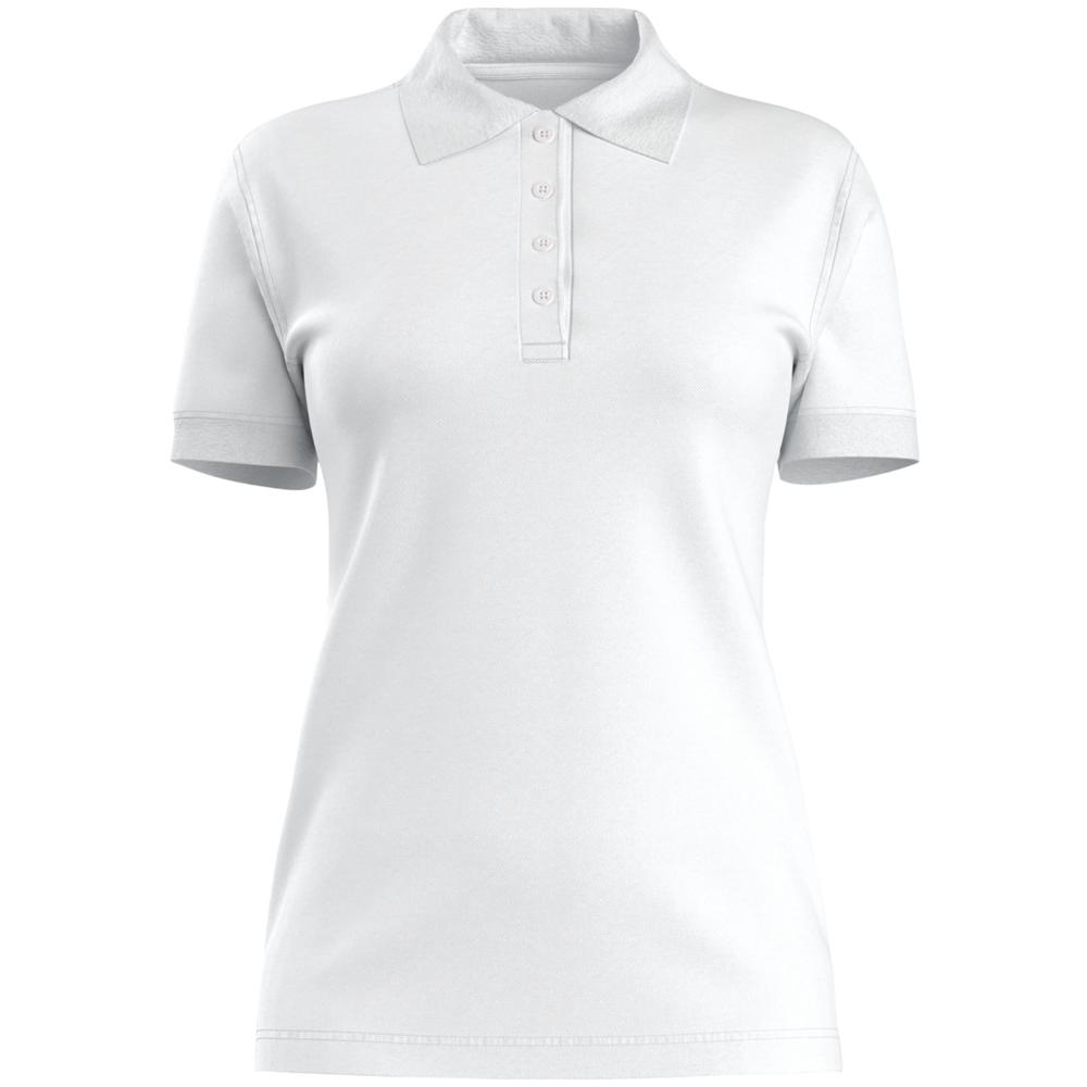 CONCEPT Damen-Poloshirt (Kurzarm) - Weiß - XL