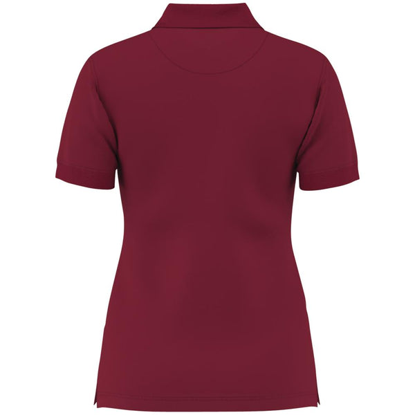 CONCEPT Damen-Poloshirt (Kurzarm) - Bordeaux - XL