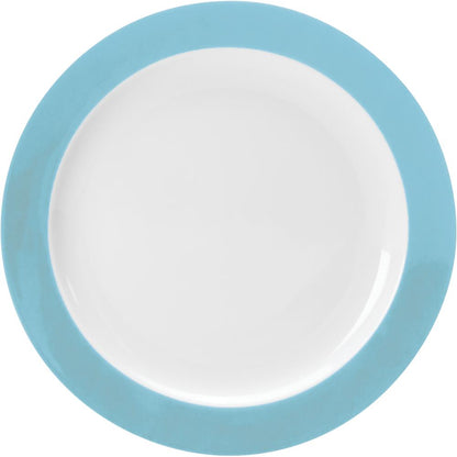 COLOURS Dessertteller (mit Fahne) - (Ø 20 cm) - Hellblau