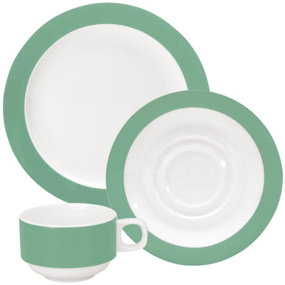 COLOURS Gedeck-Set - 72-teilig - Petrol