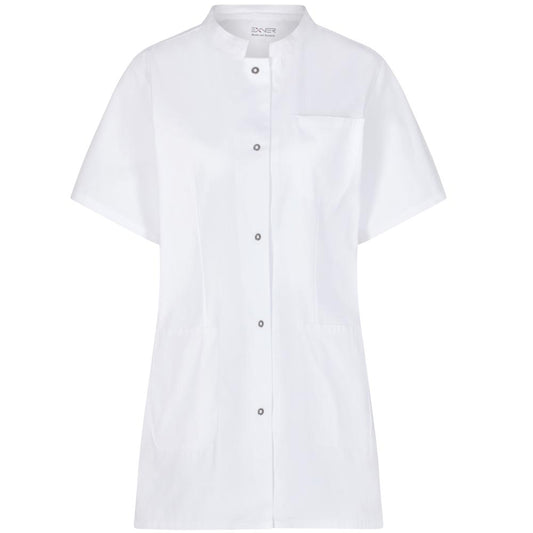Damen-Arztkittel (Kurzarm) - Weiß - XS