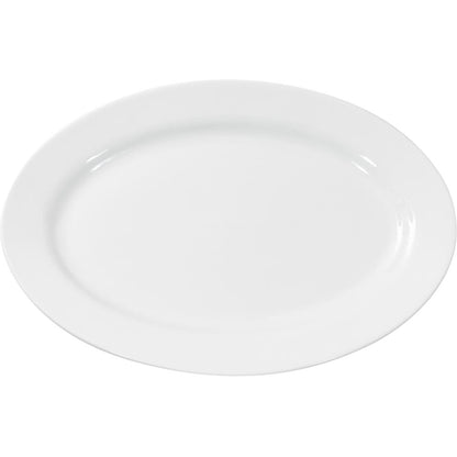 BISTRO Platte (mit Fahne) - oval - (30 x 20,4 x 2,4 cm)
