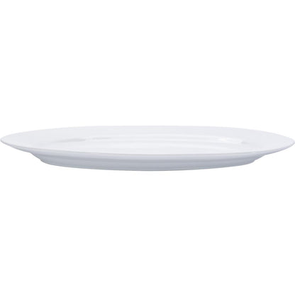BISTRO Platte (mit Fahne) - oval - (30 x 20,4 x 2,4 cm)