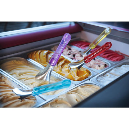 Eiscremespatel 26 cm - 18/10 Edelstahl - Blau - 18/10