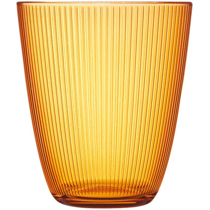 CONCEPTO STRIPY Trinkglas - 31 cl - (8,6 x 9,6 cm) - Gelb