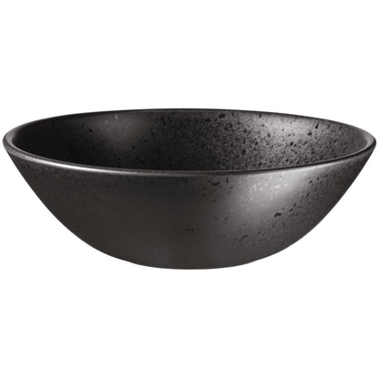 ESSENTIAL Schüssel - 72 cl - (Ø 18 x 5 cm) - Steinzeug - Schwarz
