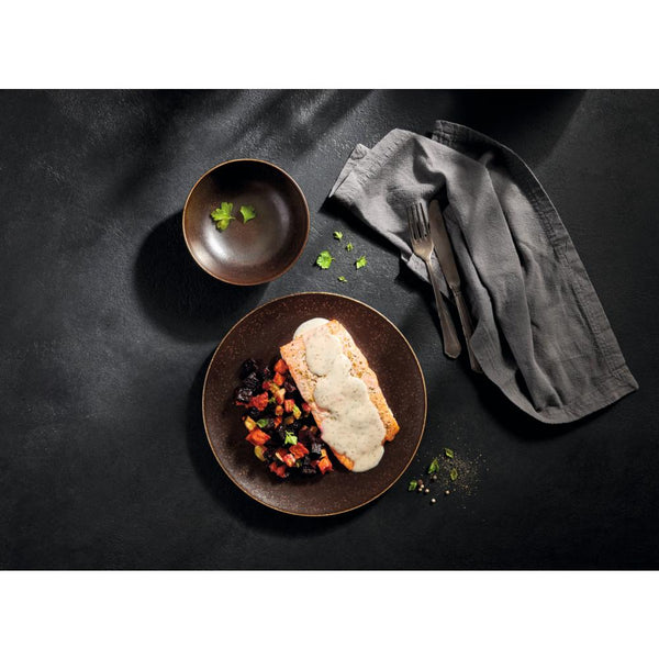POWERFUL Dessertteller - (Ø 21 cm) - Semi-Matt-Look