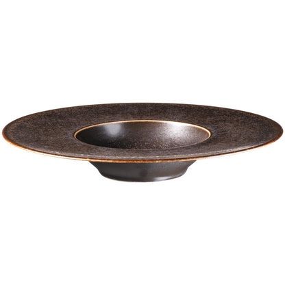 POWERFUL Pastateller - 20 cl - (Ø 25 x 4,5 cm) - Semi-Matt-Look