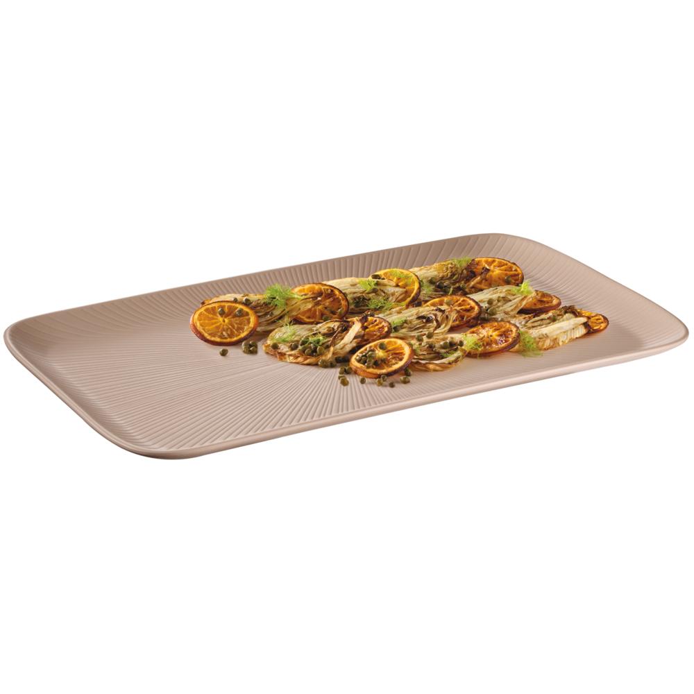 NERO Platte - GN 1/1 - 53 x 32,5 x 2,5 cm - Melamin - Beige