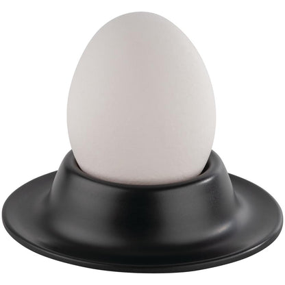 EGGY Eierbecher - (Ø 8,5  x 2 cm) - Melamin - Schwarz/Matt