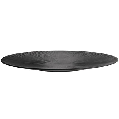 NERO Platte  Ø - 50 x 3,5 cm - Melamin - Schwarz