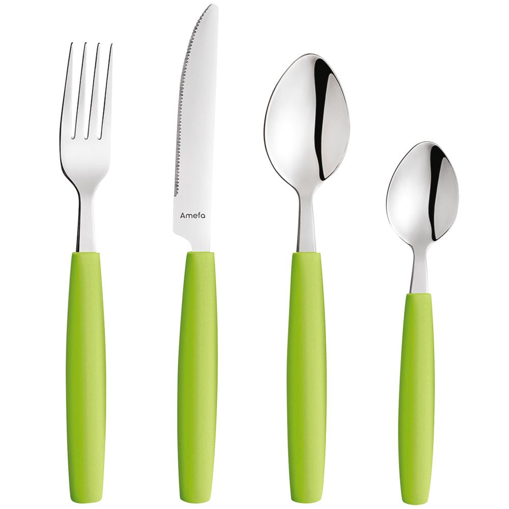 PIXEL Menümesser - 22,4 cm - Lime